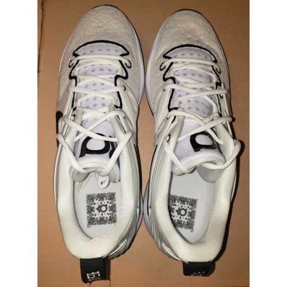 Nike KD15 OREO DX6648-100 White/Black Men\'s Size 13.5 NEW